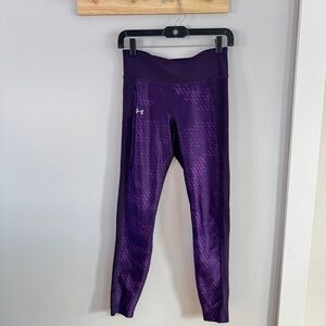 Under Armour Women’s Purple Running Leggings - Medium